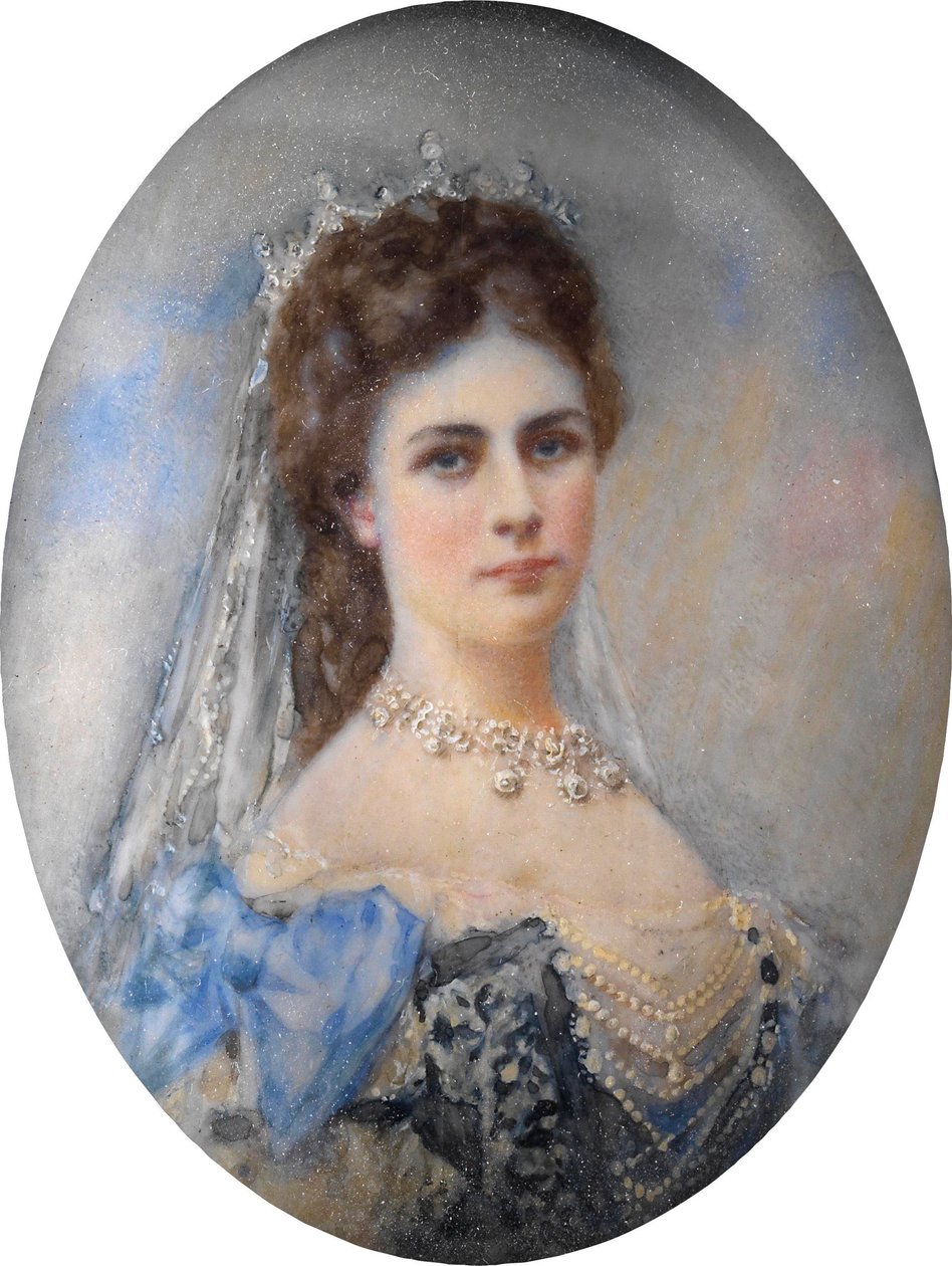 elisabeth av østerrike (1837-1898) av Anonymous Anonymous