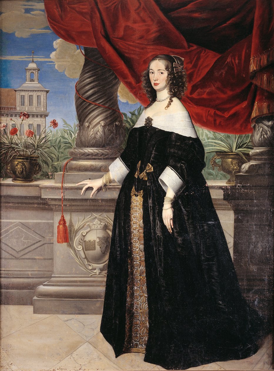Anna Margareta von Haugwitz (1622-73) av Anselmus van Hulle