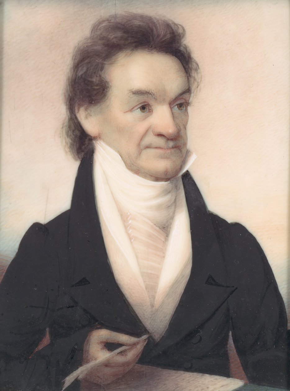 Edward Livingston, ca. 1827. av Anson Dickinson