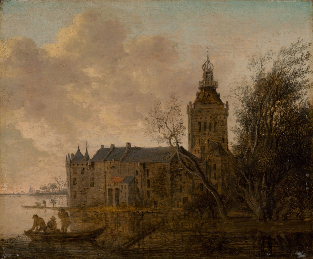 Chateau Montfort av Anthonie Jansz. van der Croos  
