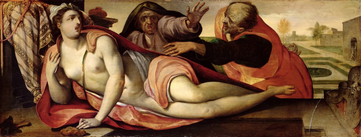 Susannah og de to eldste, av Anthonie Blocklandt