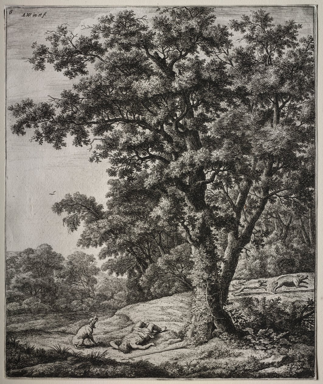 Adonis død. av Anthonie Waterloo