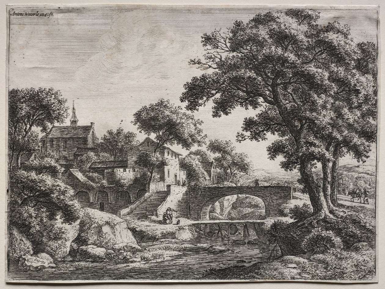 Tolv landskap (H.95-106): De to broer av Anthonie Waterloo