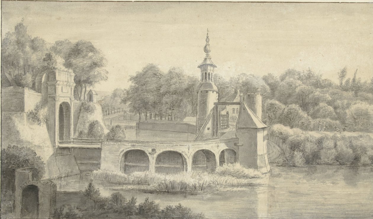 Velperpoort i Arnhem av Anthonie Waterloo