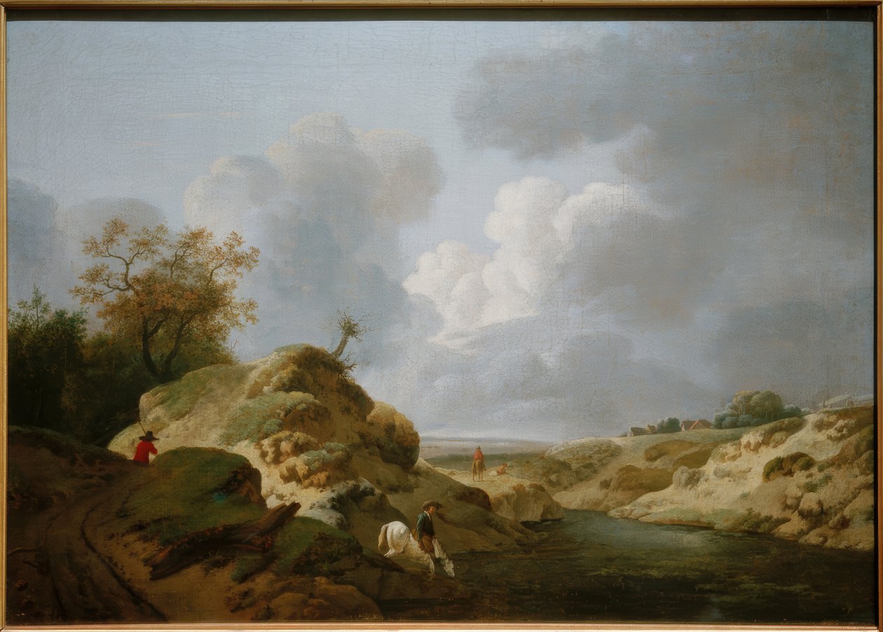 Sanddynelandskap av Anthonie van Borssom