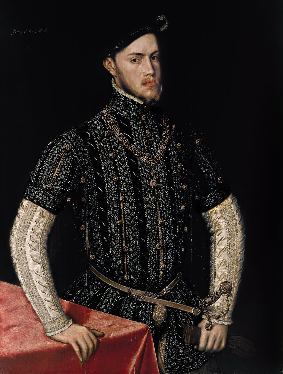 Portrett av Filip II av Anthonis Mor