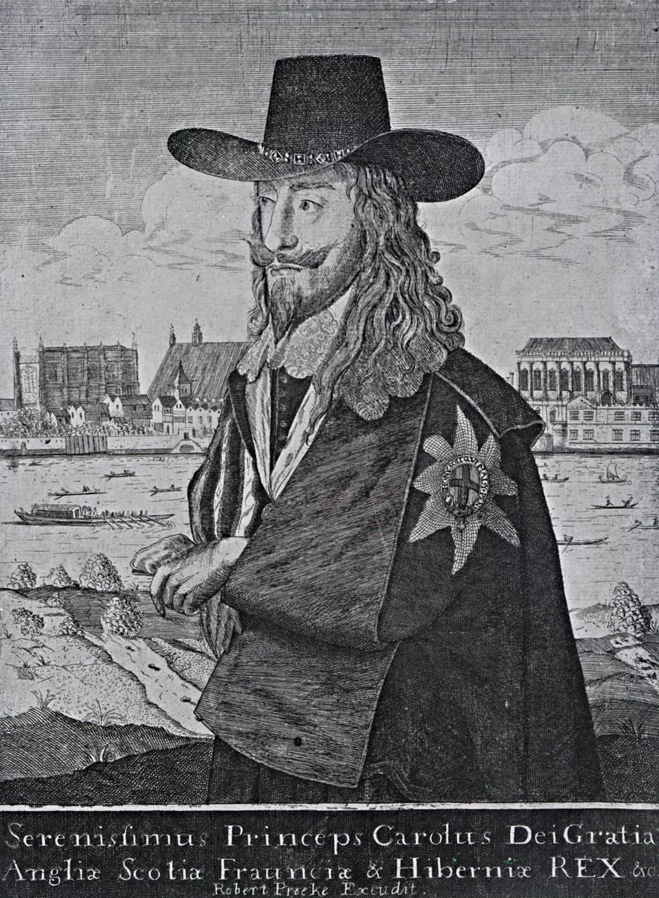Portrett av kong Charles I av Anthony van Dyck
