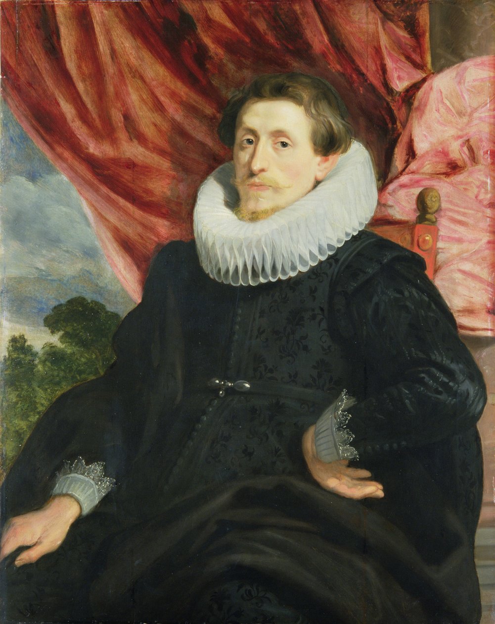 Portrait of a Man, ca. 1619 (olje på eikepanel) av Anthony van Dyck