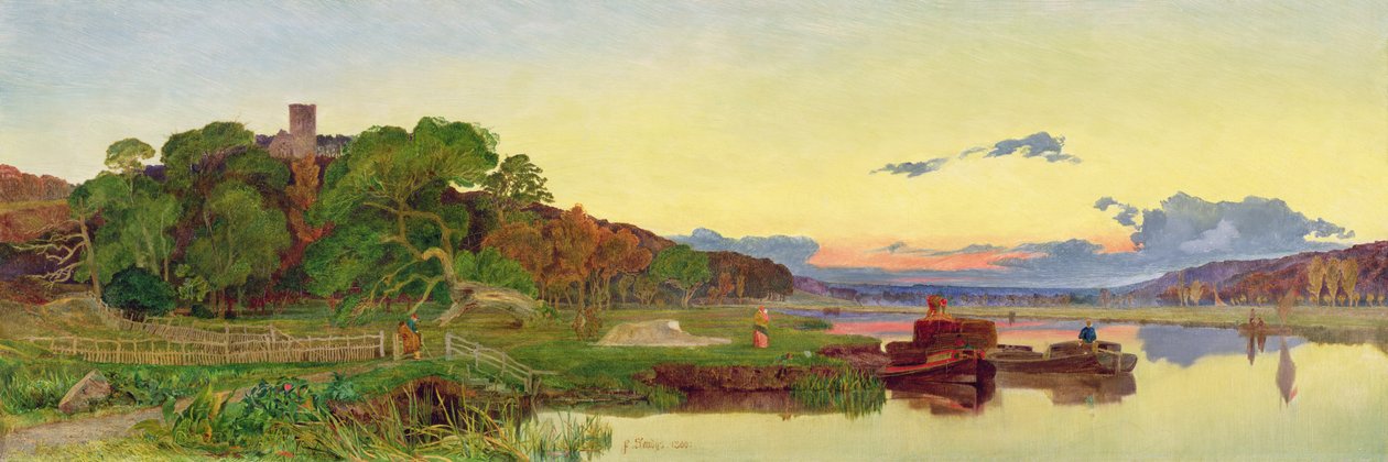 Whitlingham, Norfolk, 1860 av Anthony Frederick Augustus Sandys