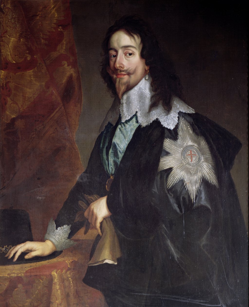 Kong Charles I (1600-49) av Anthony van Dyck