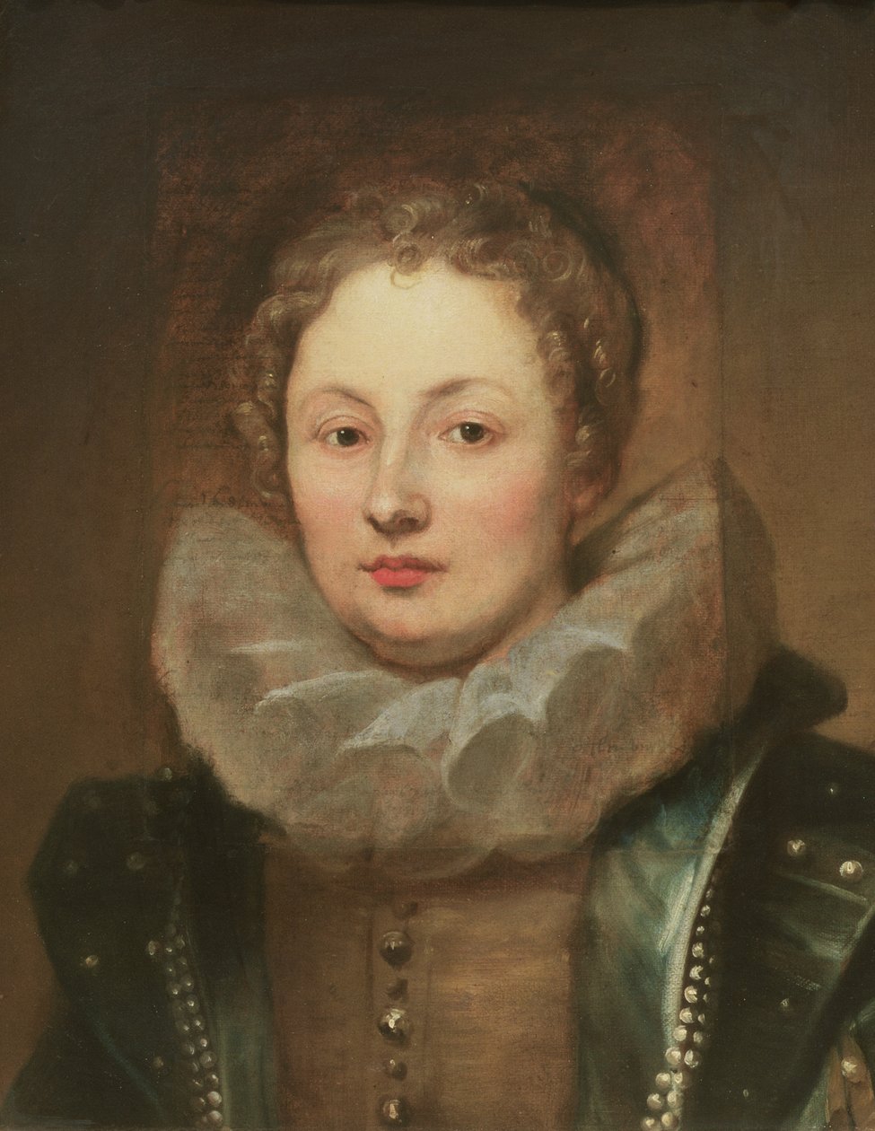 Portrett av en adelskvinne av Anthony van Dyck