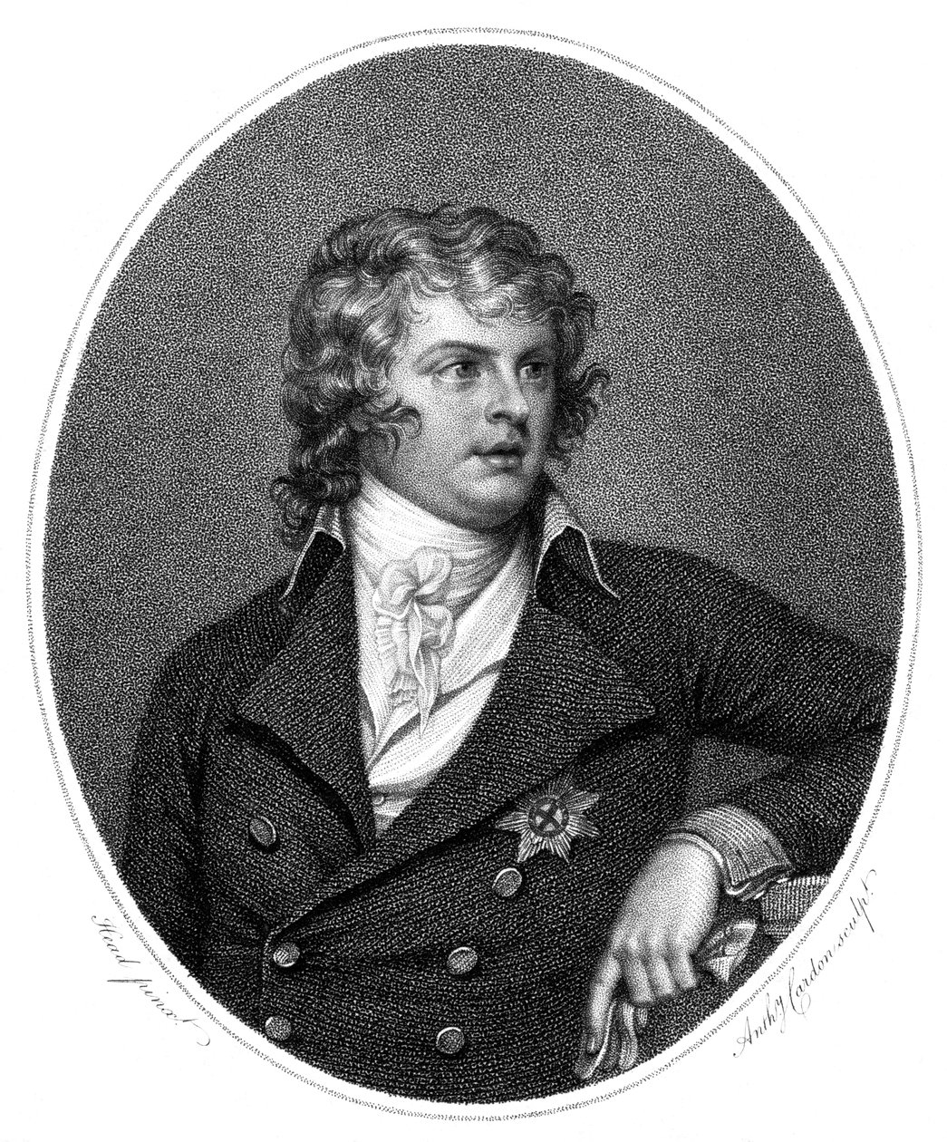 Prins Augustus Frederick, 1801 av Anthony Cardon