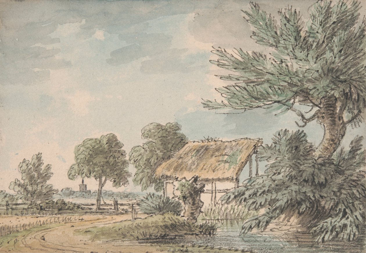 Landskap nær Watford, Herfordshire av Anthony Devis