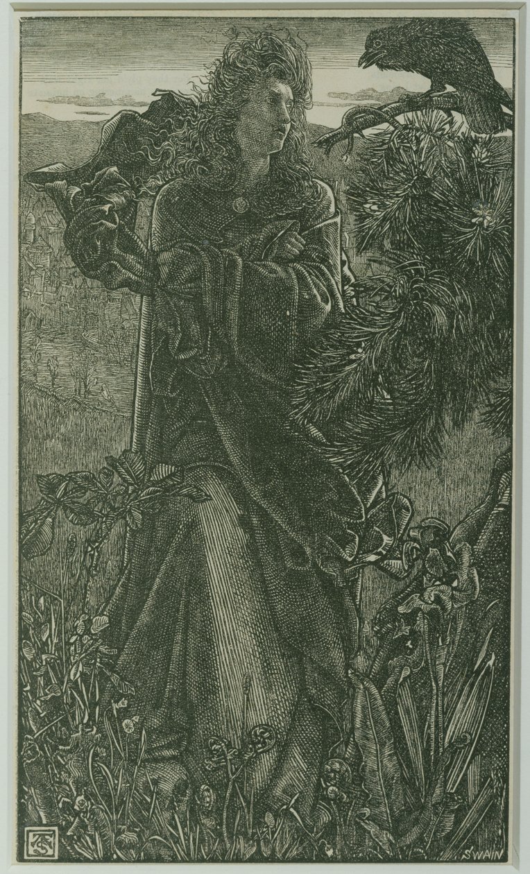 Harald Harfagr (d.c.940) av Anthony Frederick Augustus Sandys