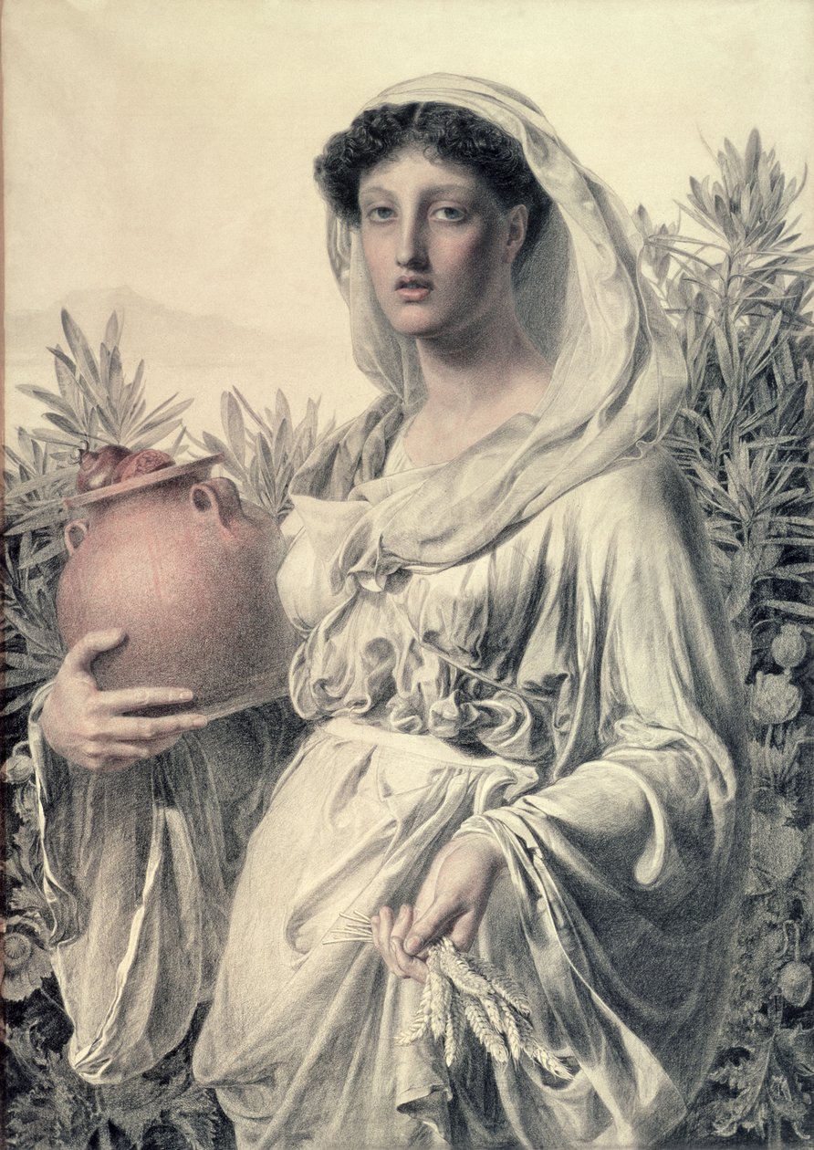 Persephone av Anthony Frederick Augustus Sandys