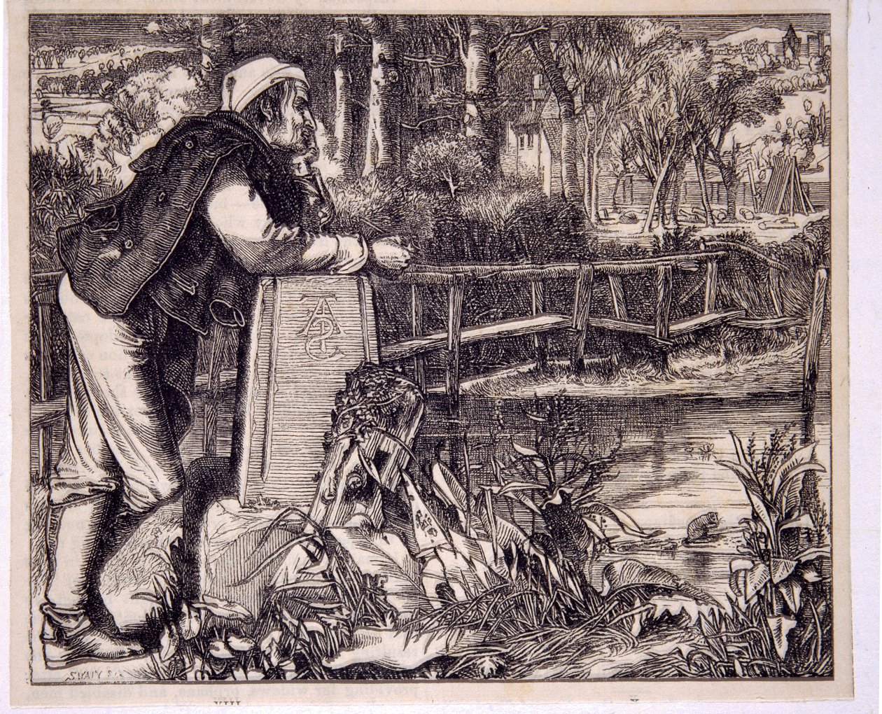 Den gamle chartisten av Anthony Frederick Augustus Sandys