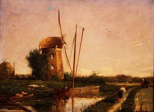 En mølle i Haag av Anthony Mark