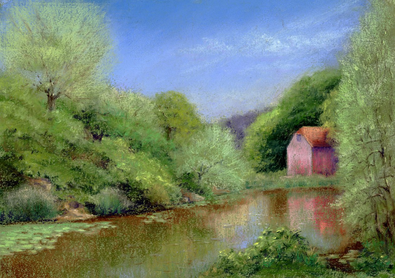 Nedstrøm til møllen, 2010 av Anthony Rule