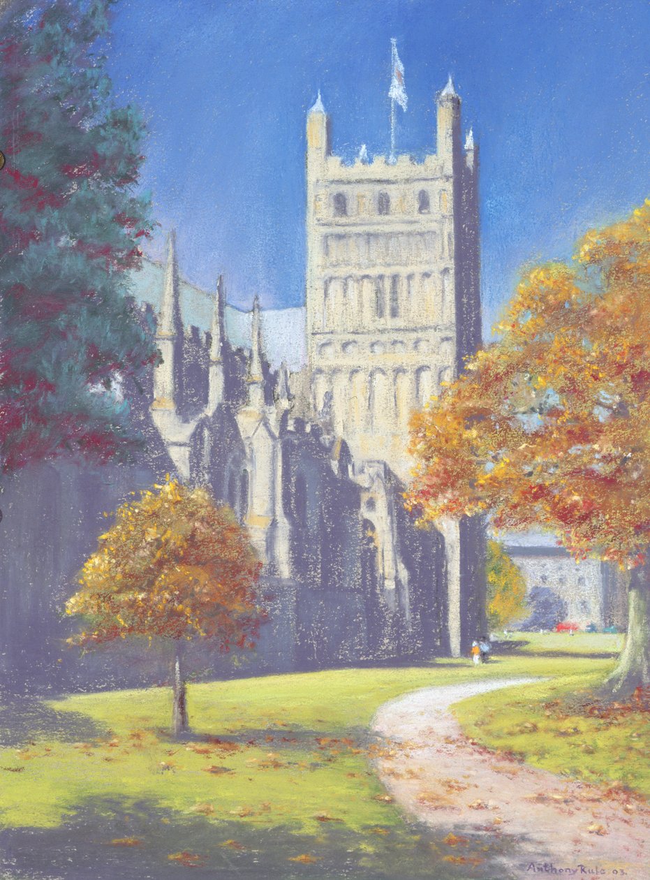 Exeter Cathedral - North Tower, 2003 av Anthony Rule