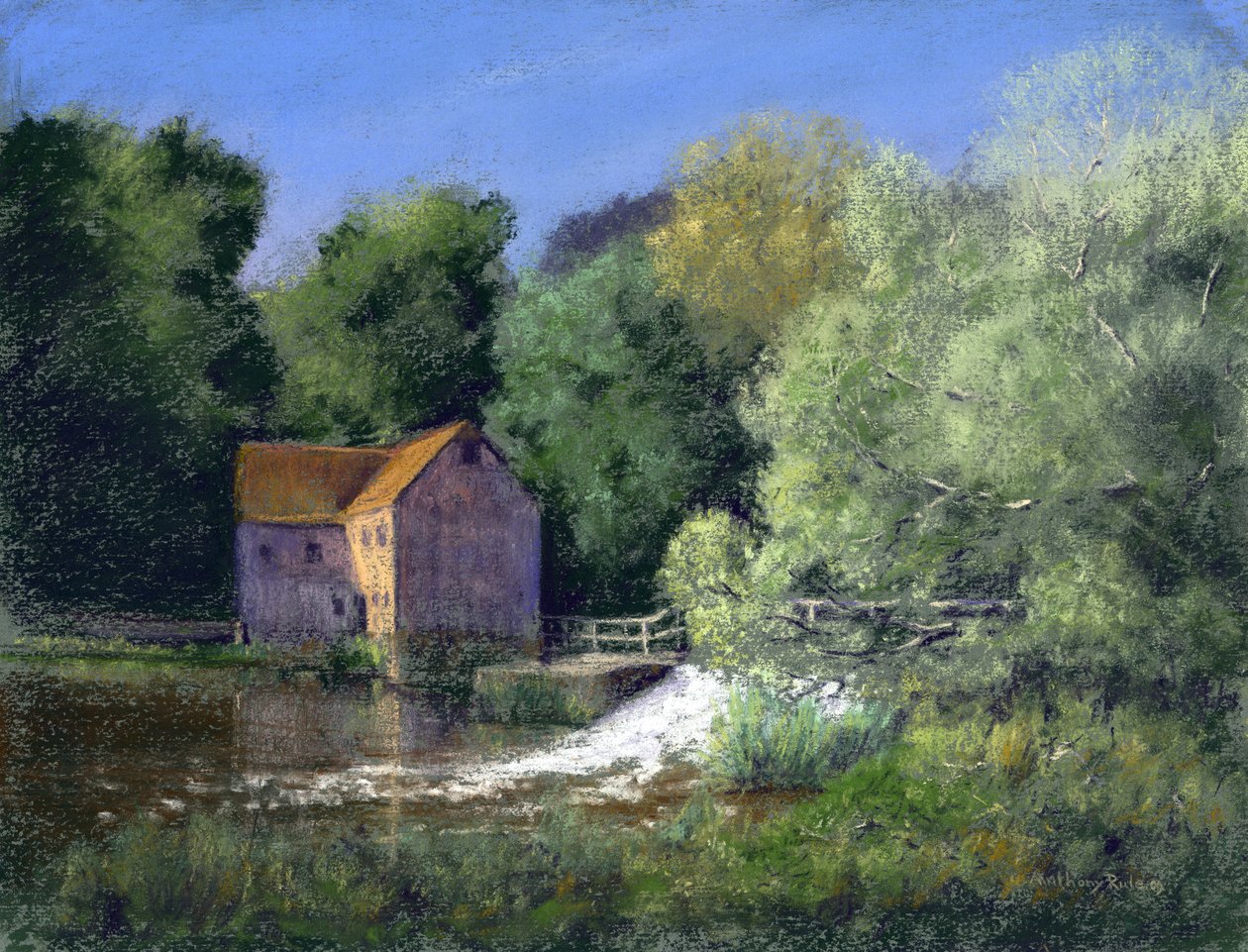 Springtime at the Mill II, 2009 av Anthony Rule
