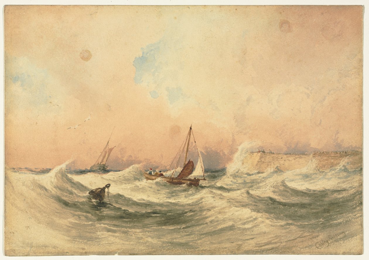 Marine av Anthony Vandyke Copley Fielding