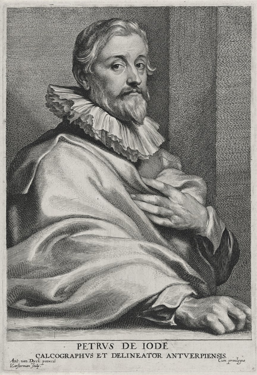 Pieter de Jode [den eldste] av Anthony van (after) Dyck