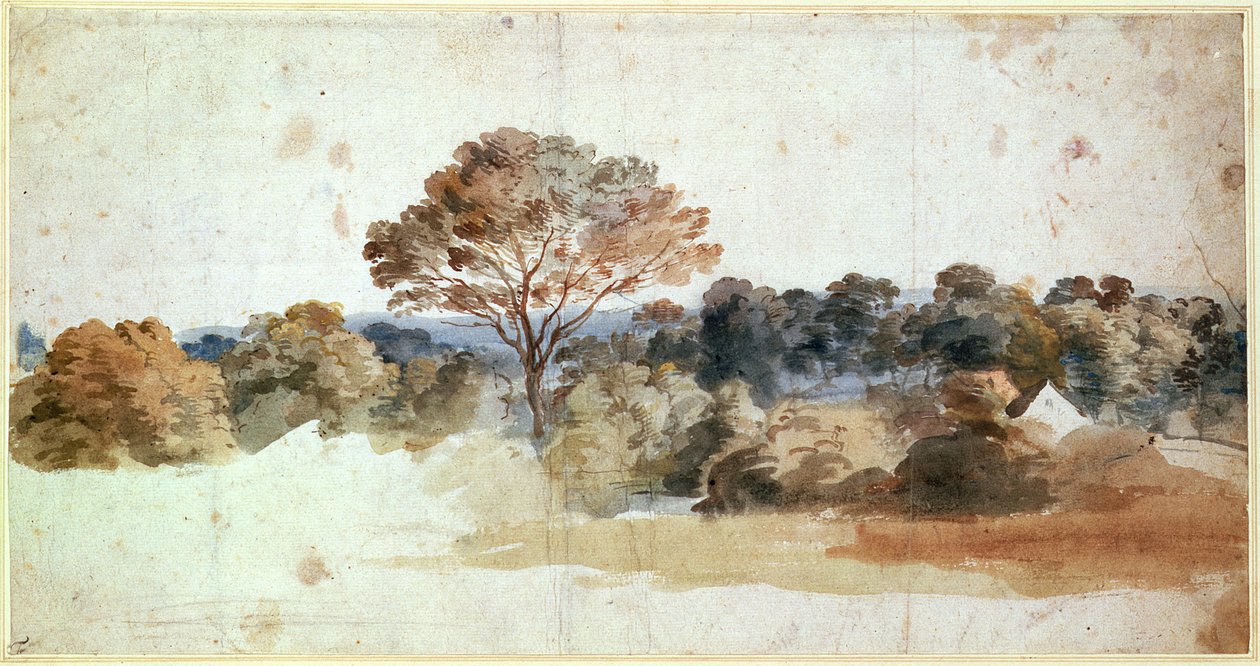 Et landskap av Anthony van Dyck