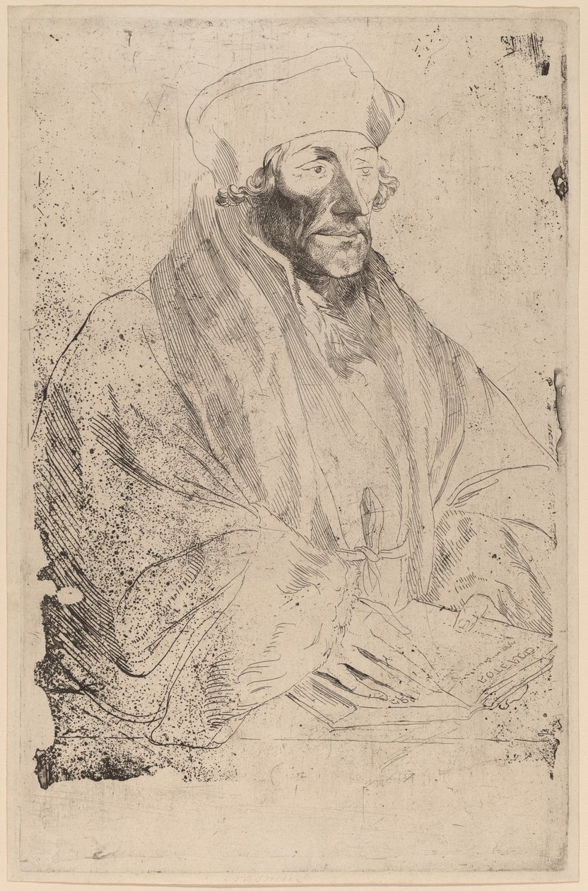 Erasmus av Rotterdam, sannsynligvis 16261641. av Anthony van Dyck