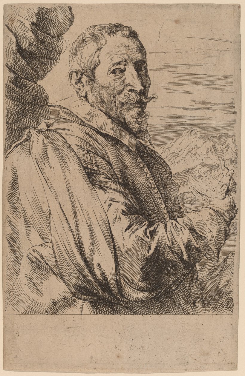 Jodocus de Momper, sannsynligvis 16261641. av Anthony van Dyck
