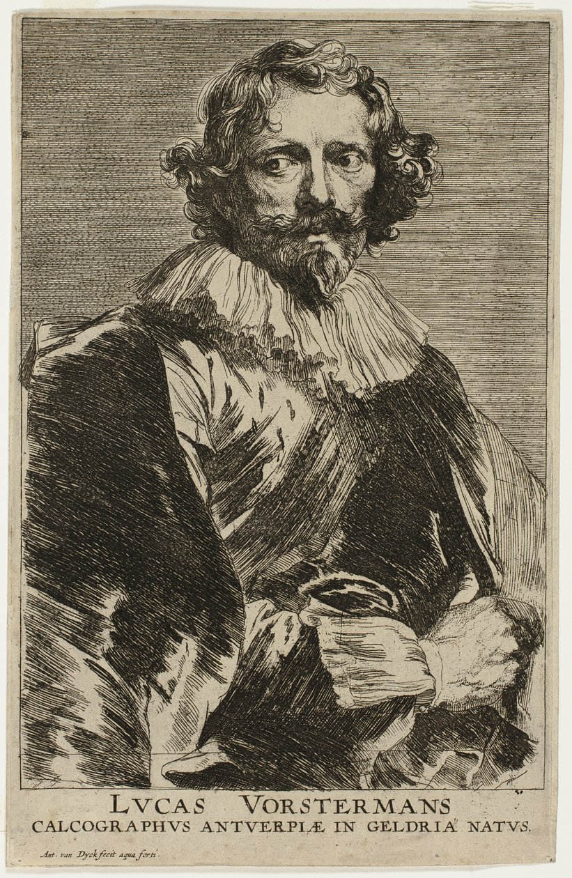Lucas Vorsterman av Anthony van Dyck