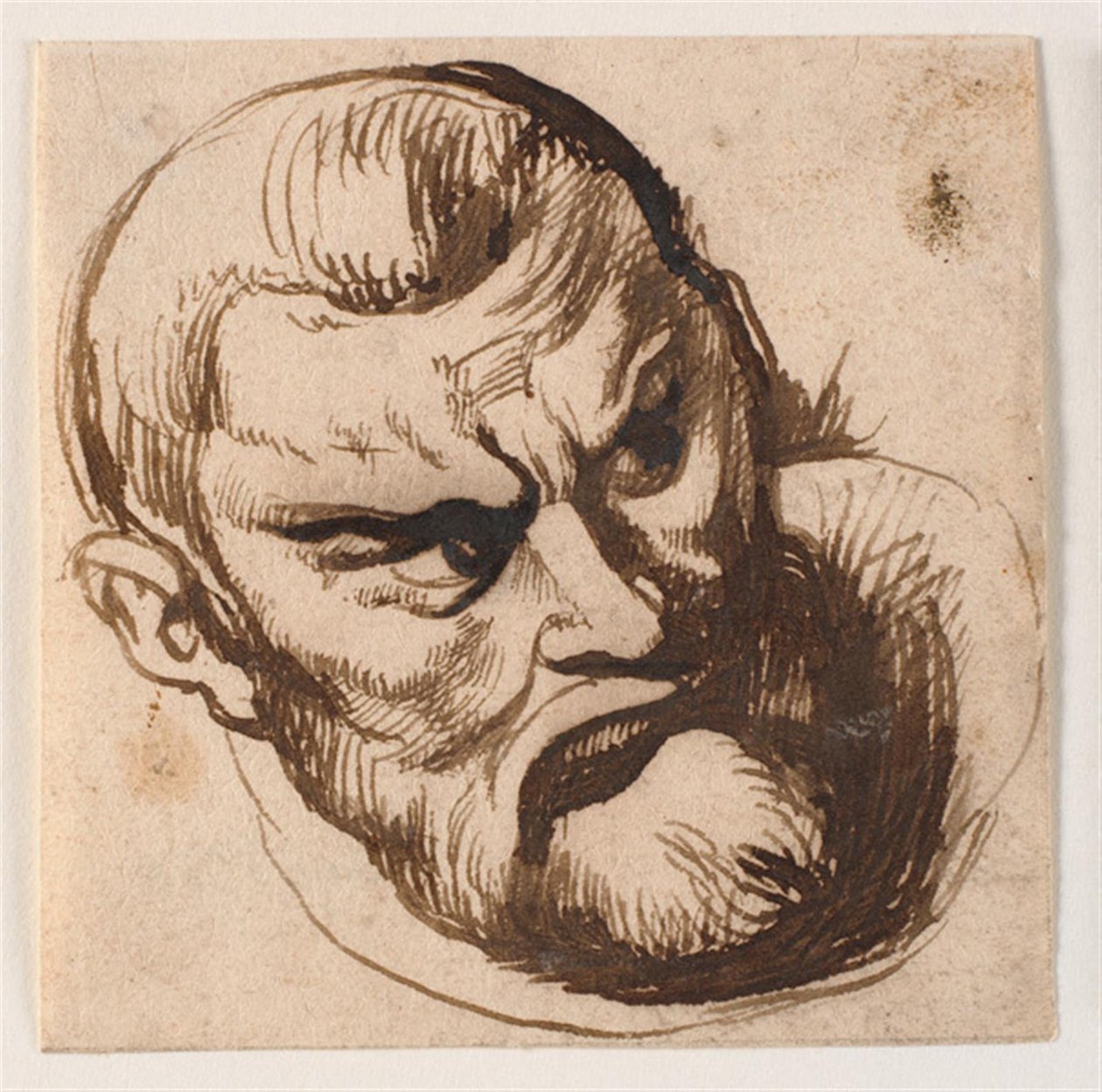 Mandehoved av Anthony van Dyck