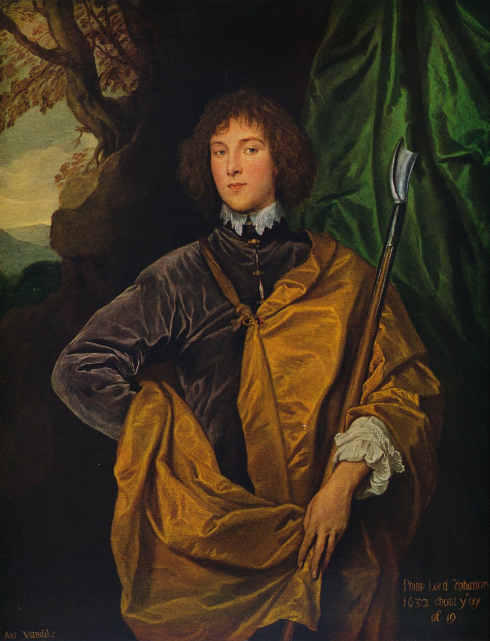 Philip, Lord Wharton, 1632 av Anthony van Dyck