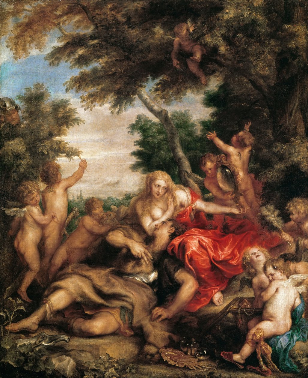 Rinaldo og Armida av Anthony van Dyck