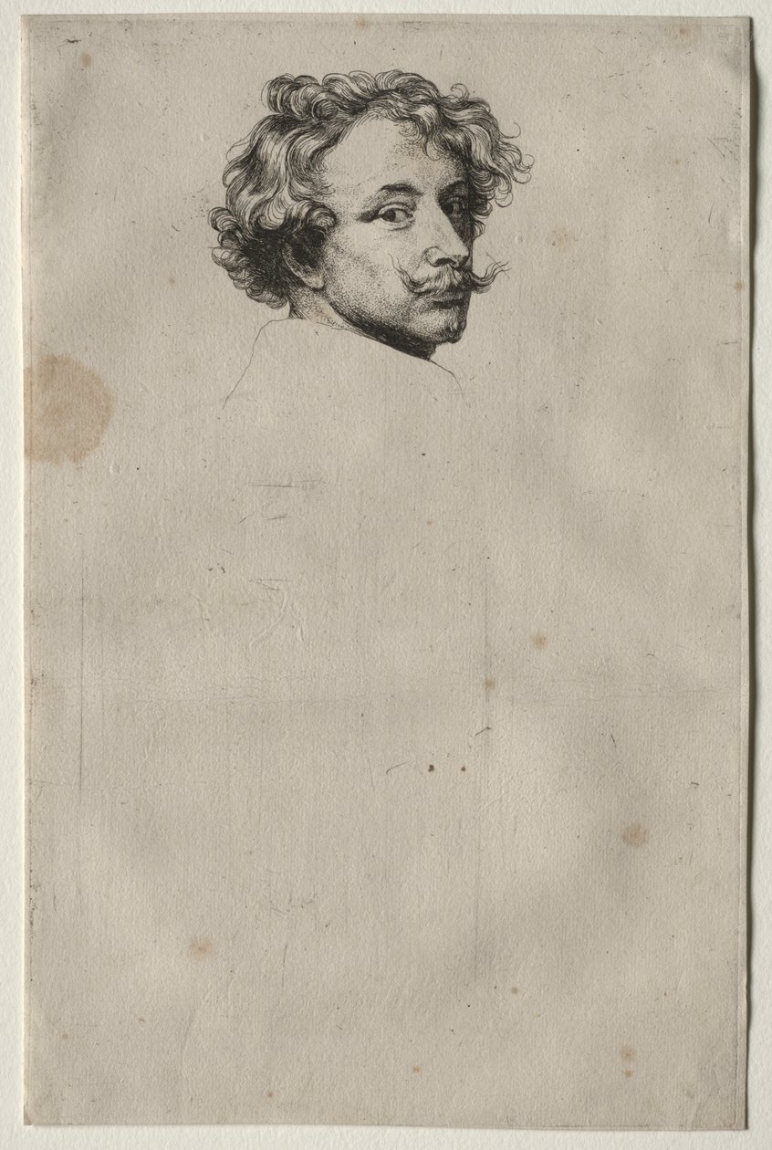 Selvportrett av Anthony van Dyck