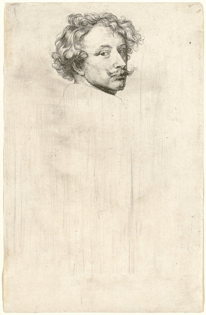 Selvportrett, sannsynligvis 16261641. av Anthony van Dyck