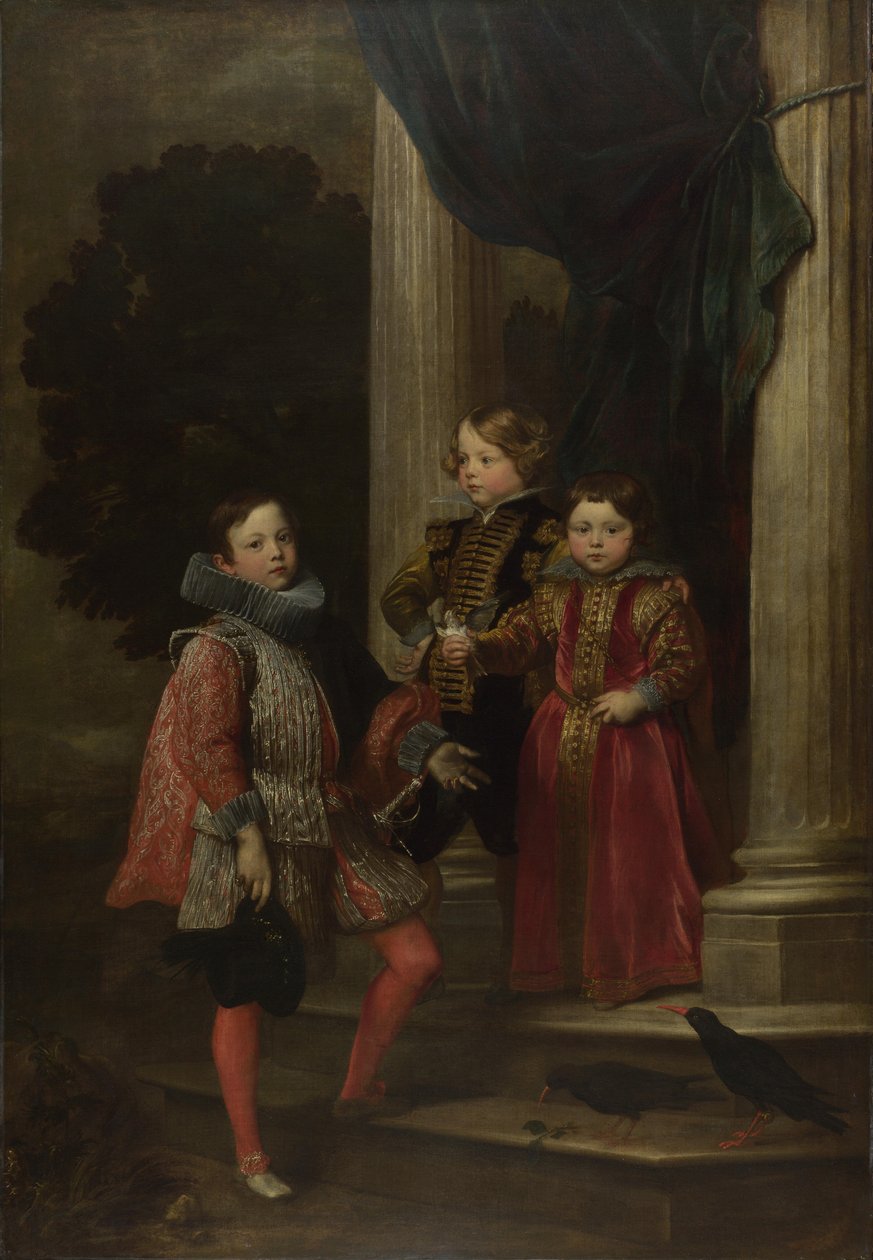 Balbi-barna, ca. 1626 av Anthony van Dyck