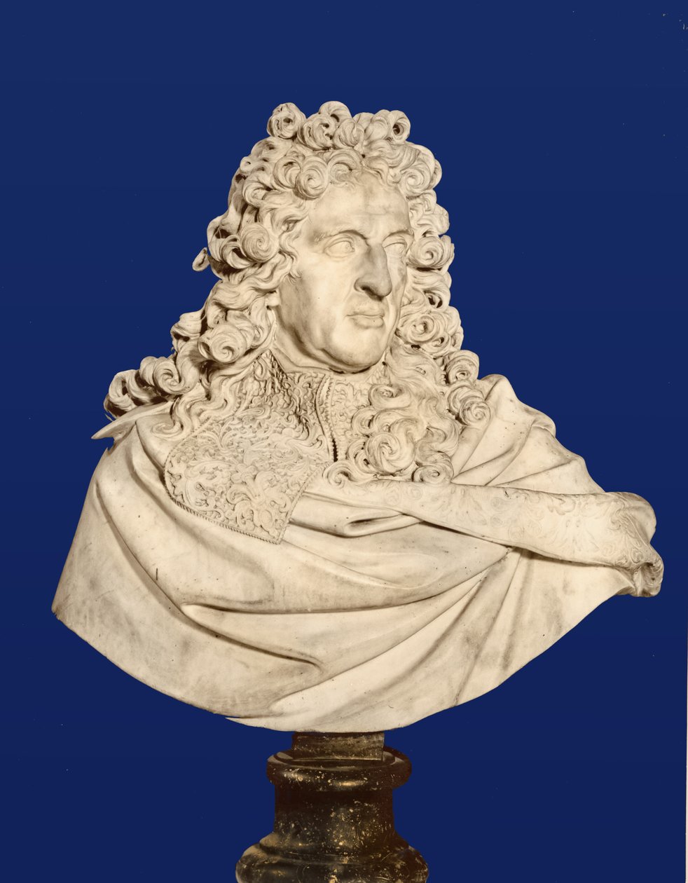 Byste av Andre Le Notre, etter 1700 (marmor) av Antoine Coysevox