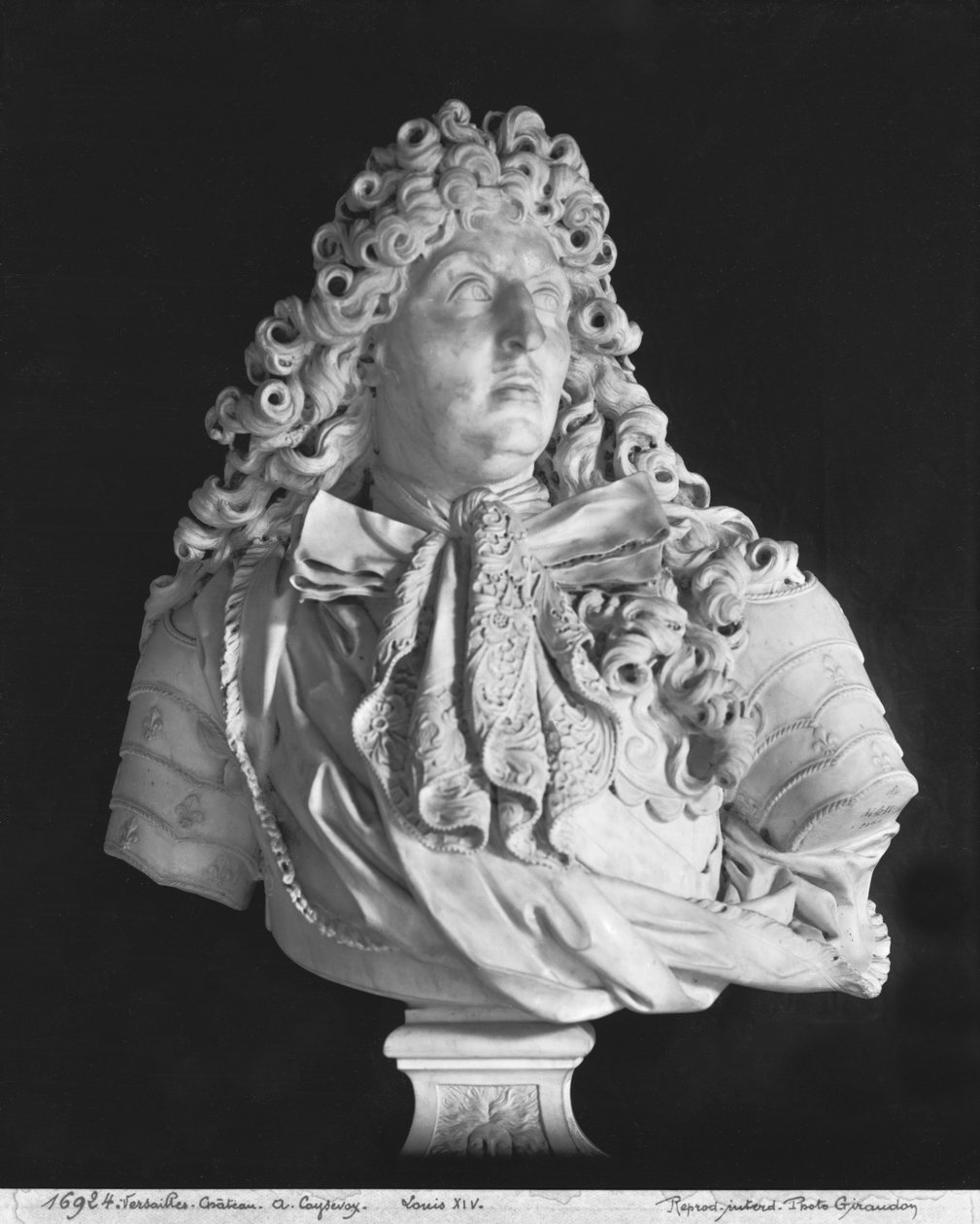 Byste av Ludvig XIV (1638-1715) 1679 (marmor) av Antoine Coysevox