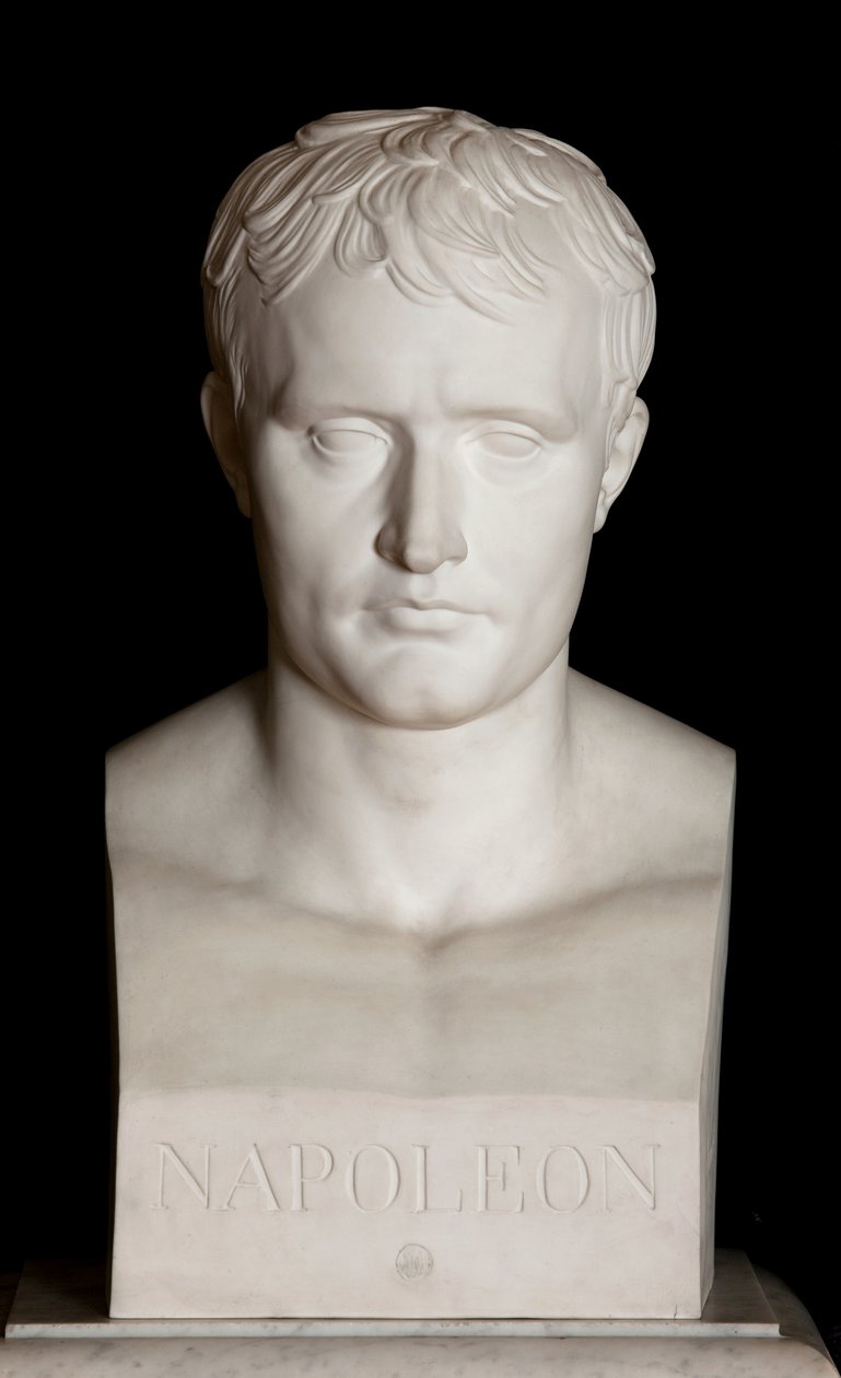 Byste av keiser Napoleon I (Sevres-kjeks) (se også 698749) av Antoine Denis Chaudet