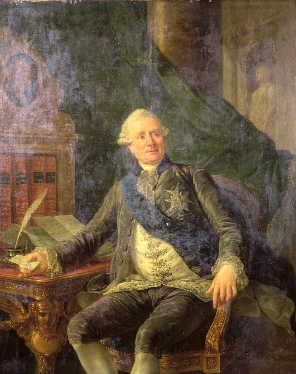 Charles Gravier (1719-87) greve av Vergennes av Antoine François Callet