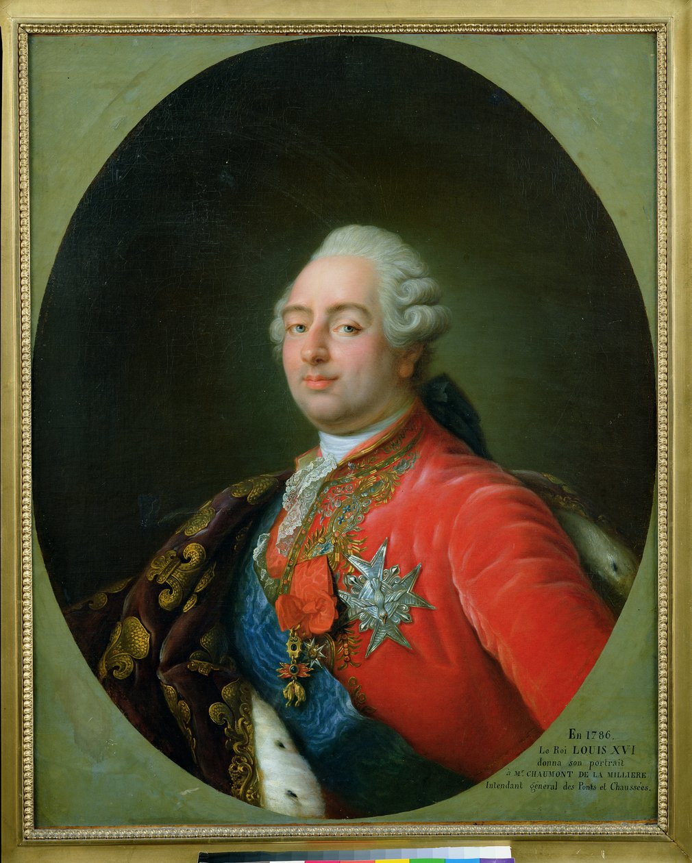 Ludvig XVI (1754-93) 1786 av Antoine François Callet
