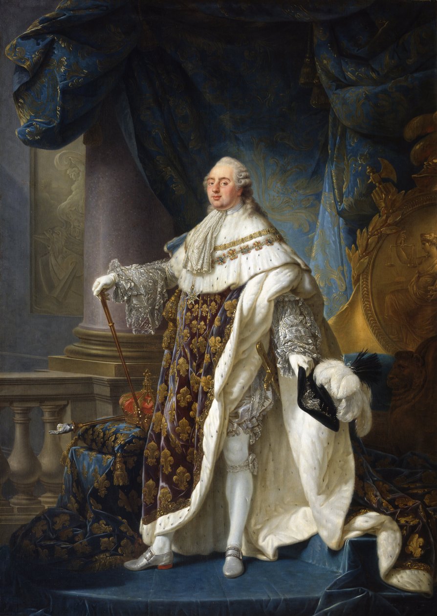 Louis XVI, konge av Frankrike og Navarra (1754-1793) av Antoine François Callet