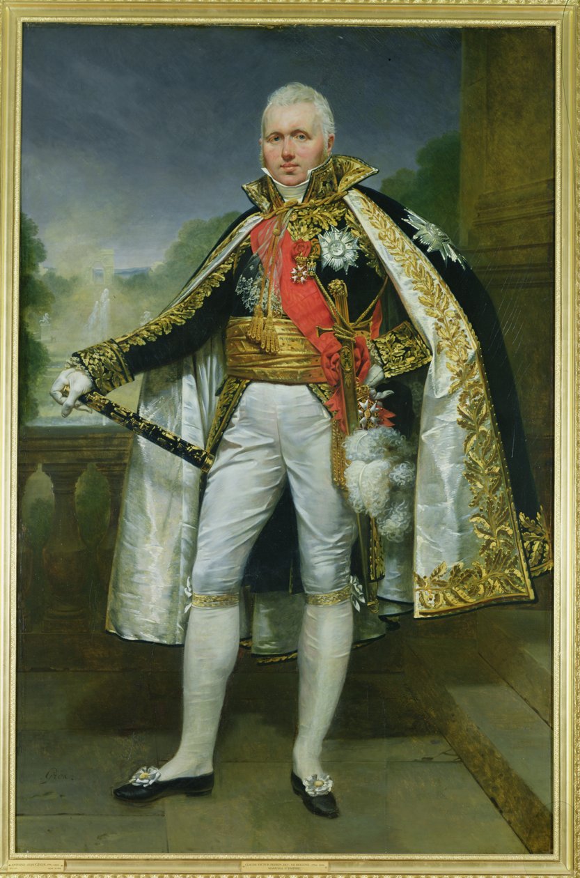 Claude Victor Perrin (1764--1841) kjent som Victor, Duc de Bellune av Antoine Jean Gros