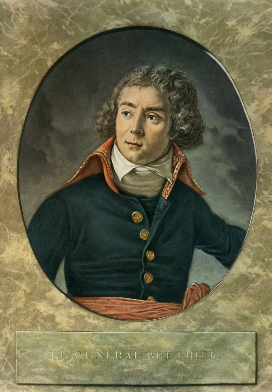 General Berthier av Antoine Jean after Gros
