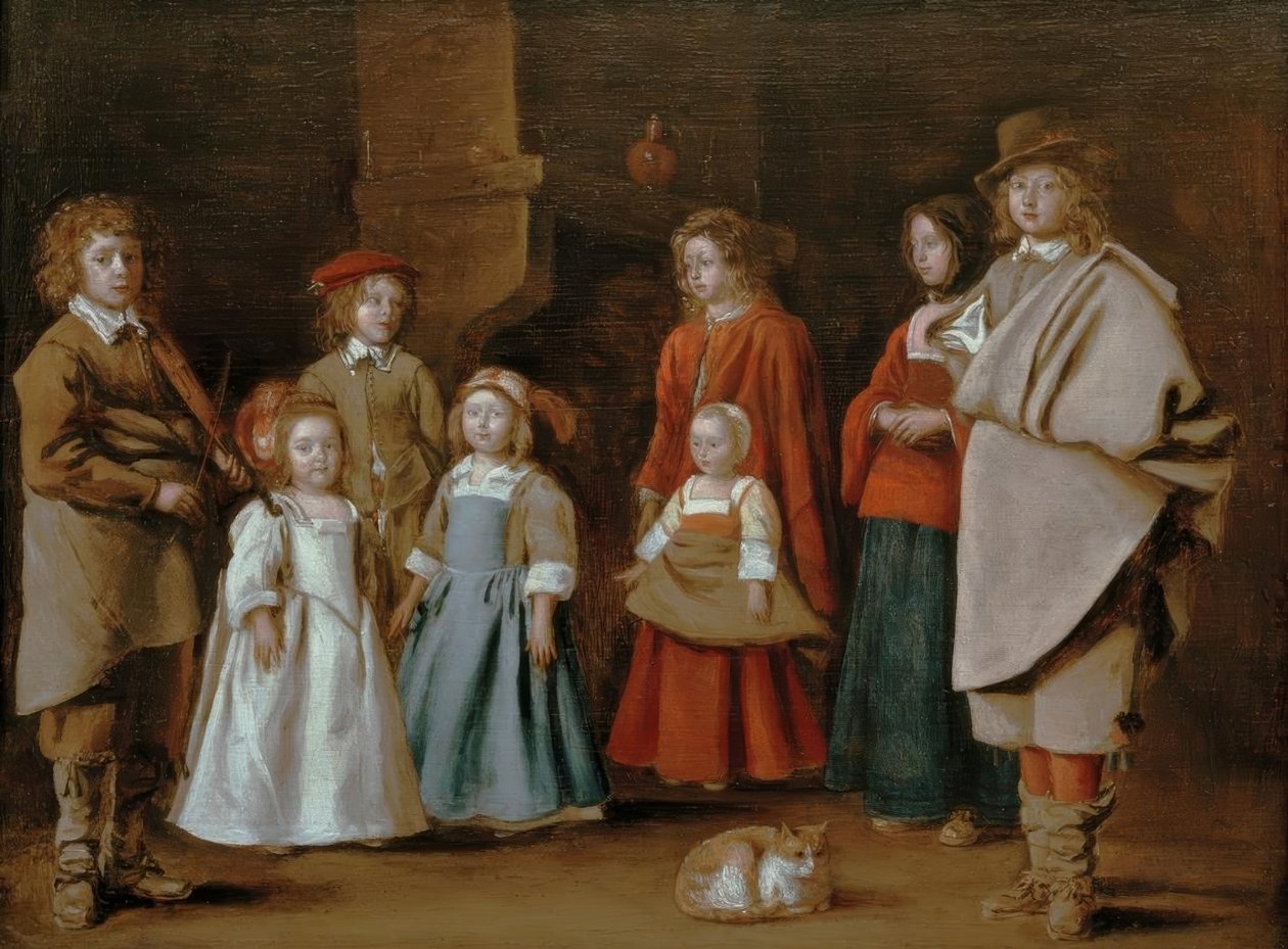 Forberedelse til dansetimen av Antoine Le Nain