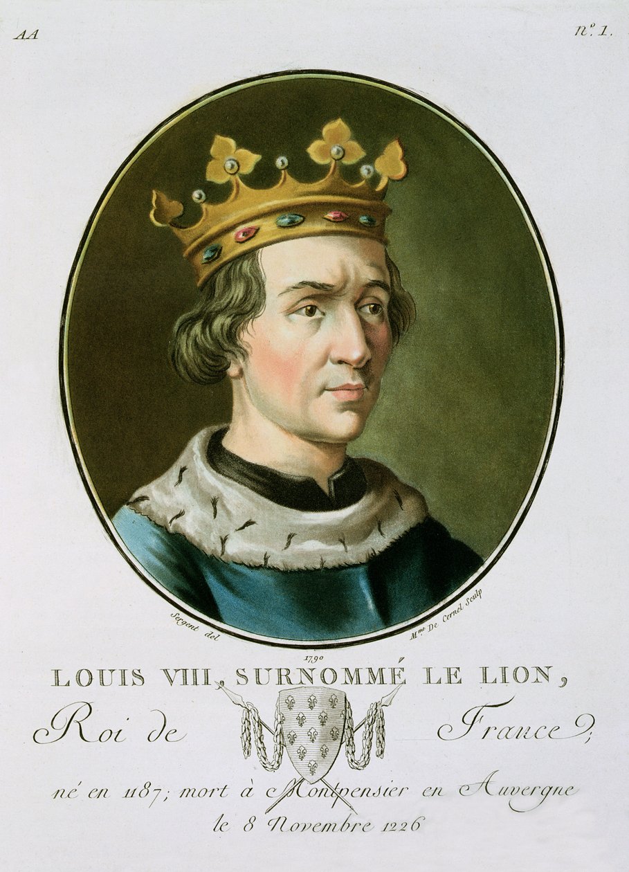 Portrett av Louis VIII, kalt 