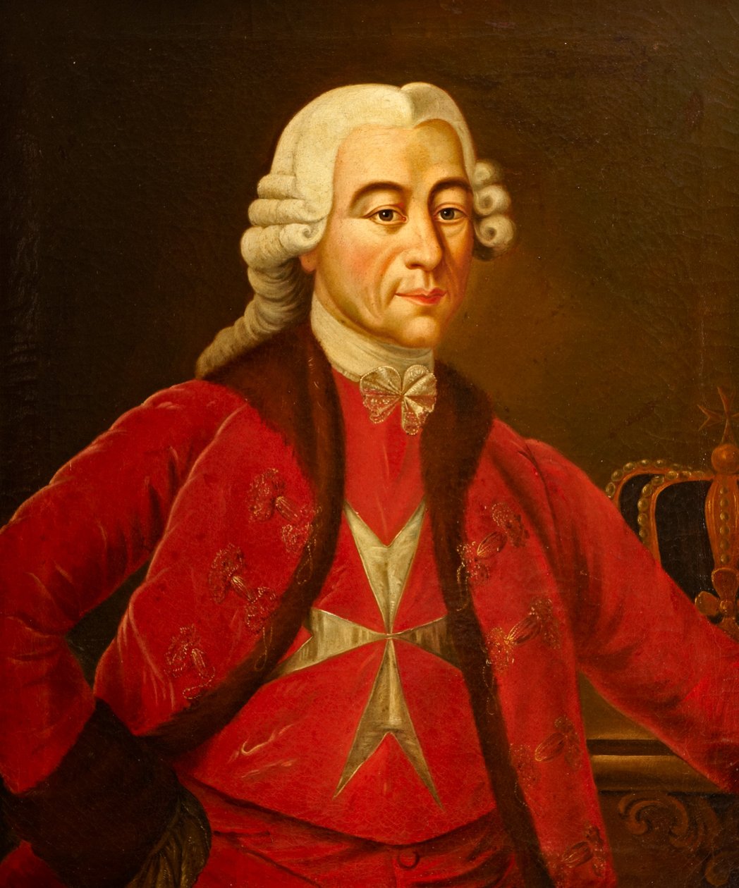 Stormester Emmanuel de Rohan av Antoine de Favray