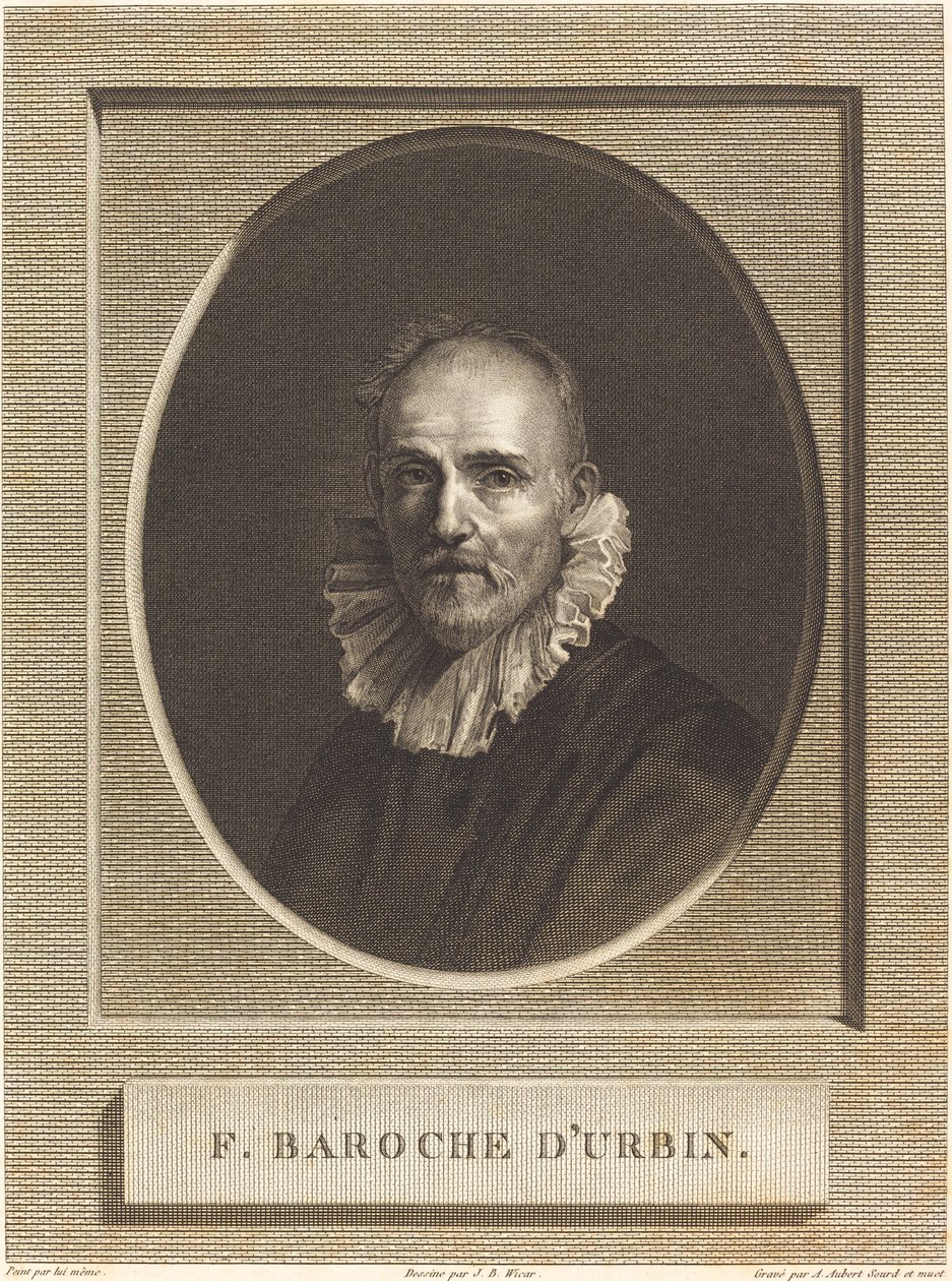 Federico Barocci av Antoine Aubert after Jean Baptiste Joseph Wicar after Federico Barocci