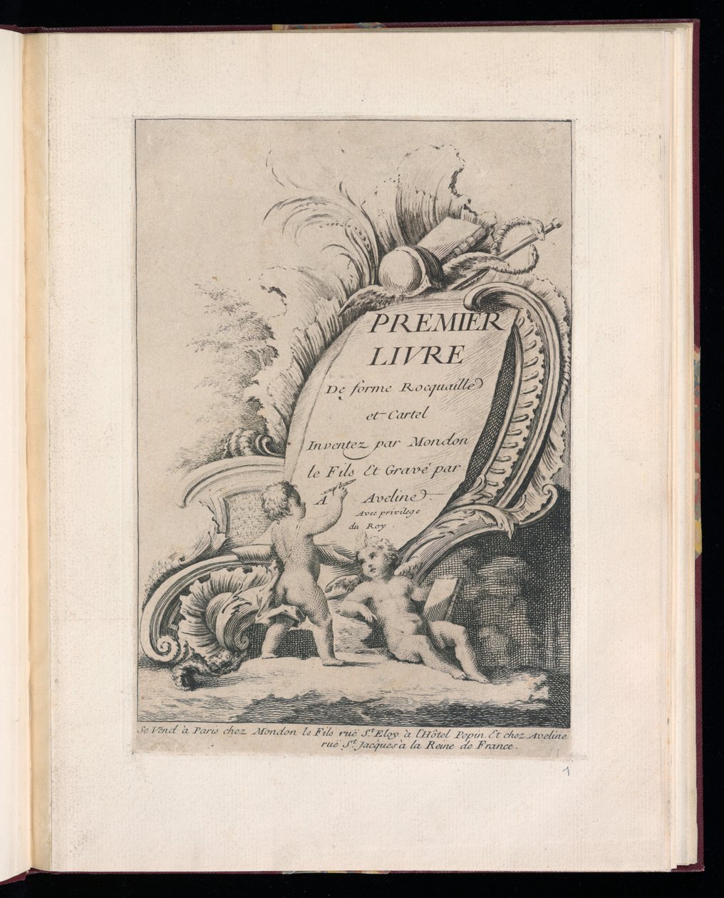 Print (Frankrike) av Antoine Aveline