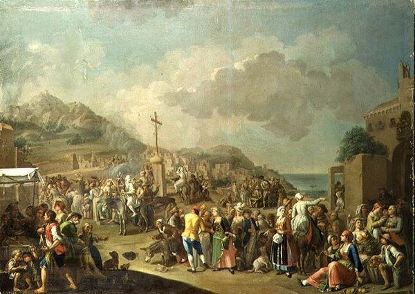 Landsbyfest av Antoine Cardon